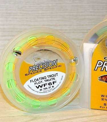 Cortland Precision Trout WF 6 Floating Fly Line + DVD