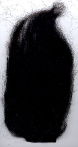 Wapsi New Premium Fly Tying Black Streamer Hair