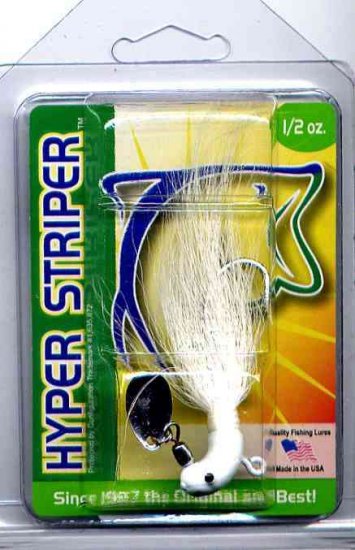 Original Deadly Pearl 1/2 ounce Hyper Striper Jig