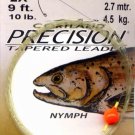 Cortland 2x 10 Lb 9' Precision Tapered Nymph Leader