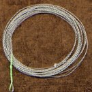 Furled 7 1/2' - 6 LB Green Fluorocarbon Leader:  4-6 wt