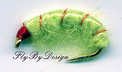 Chartreuse Scud - Twelve Fly Fishing Flies - Size 16