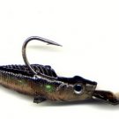 Berkley PowerBait 3 pk BladeDancer 3/8 Black Shad Lures