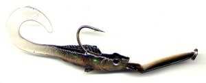 Berkley PowerBait 3 pk BladeDancer 3/8 Black Shad Lures