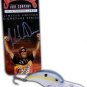 Strike King 2" KVD Sexy Shad Chartreuse/Blue Back Lure