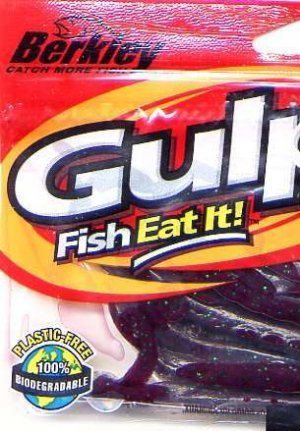 Berkley Gulp 4" June Bug Worm 10ct - Outfishes Live