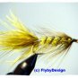 Olive Woolly Bugger Twelve Size 8 Fly Fishing Flies
