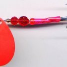 Luhr-Jensen Fire Red ClearWater Flash 3.25" Spinner