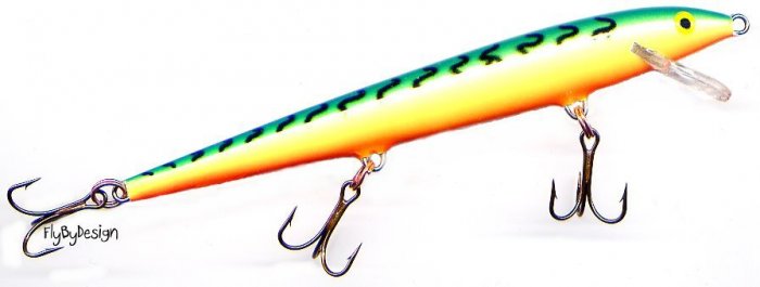 Rapala F-13 Fire Tiger Original 5-1/4" Lure
