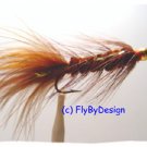 Bead Head Brown Woolly Bugger - Twelve Size 6 Flies