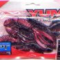 Yum 4.5" Red Shad Wooly Hawgtail Lure Salt + LPT 8/pack