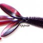 Yum 4.5" Red Shad Wooly Hawgtail Lure Salt + LPT 8/pack