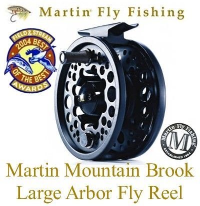 Martin Mountain Brook 7/8 Large Arbor Fly Fishing Reel