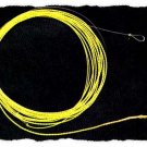 Furled 6 LB Hi-Vis Yellow Gold Leader for 4 - 6 wt Rod