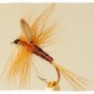 Ginger Quill Dry Fly -Twelve Hook Size 14 Fishing Flies