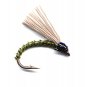 Olive Biot Serendipity Fishing Flies - Twelve Size 16
