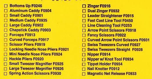 Loon Small Caddy for 1/2 oz. Floatant or Sinket Bottle