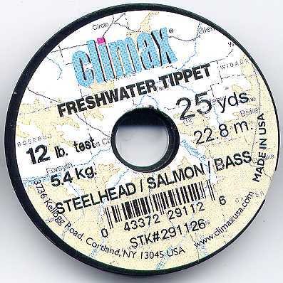 Climax Steelhead 12Lb Test Mono Fishing Tippet Material