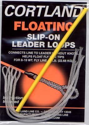 Cortland Floating 50# Slip-On Clear Fishin Leader Loops