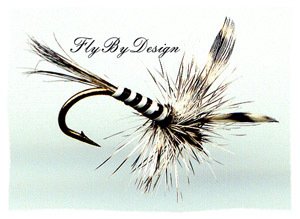 Mosquito Dry Fly - Twelve Size 14 Fly Fishing Flies