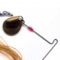 Terminator 3/8 oz Gold Shiner Stainless Spinner Bait