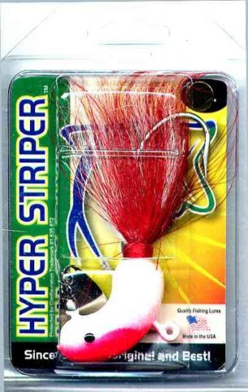 Original Deadly 3 Ounce Red Shad Hyper Striper Jig