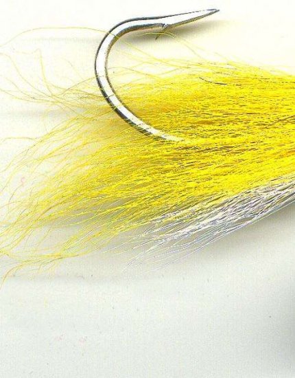 Original Deadly Hot Yellow 3/8 ounce Hyper Striper Jig