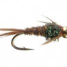 Bead Head FB Pheasant Tail Fly Fishing Flies - Size 20