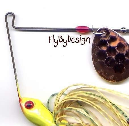 Terminator 1/4 oz Copper Nose Stainless Spinner Bait