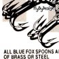Blue Fox Pixee Chrome & Chartreuse Egg-Sac 1/4 oz Spoon
