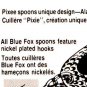 Blue Fox Pixee Gold & Chartreuse Egg-Sac 1/4 oz Spoon