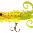 Berkley Frenzy 2-1/4" Chartreuse Power Pop Bungee Lure