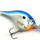 Rapala 2" Rattling Balsa Blue Shad Dives to 6 Feet