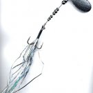 Monster Bow Silver Pike/Muskie Fishing Spinner Lure