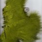 Premium Dyed 1 Ounce Olive Strung Marabou Feathers