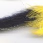 Black & Yellow Pikie Fly - # 3/0 Pike Fly Fishing Flies