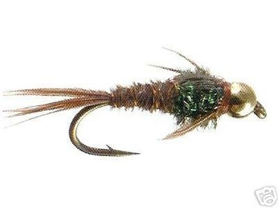 Bead Head Pheasant Tail Fly Fishing Flies - Size 16