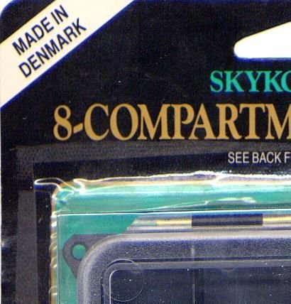 Skykomish Lifetime Durable Floats 8-Compartment Fly Box