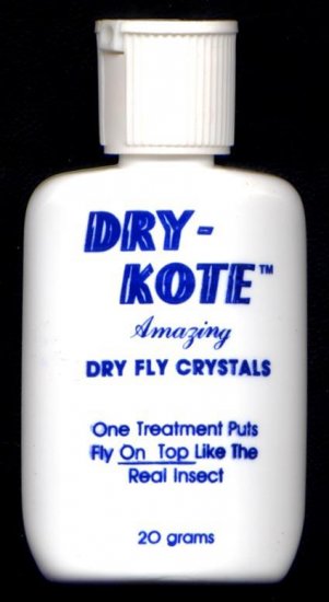 Superior Dry Kote Dry Fly Crystals for Fly Fishing