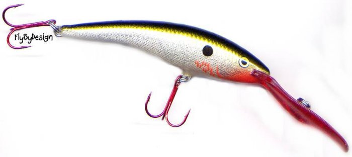 Rapala Bleeding Olive Flash Deep Tail Dancer TDD07 BOF