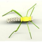 Green Triple Decker Meadow HOPPER -Twelve Size 12 Flies