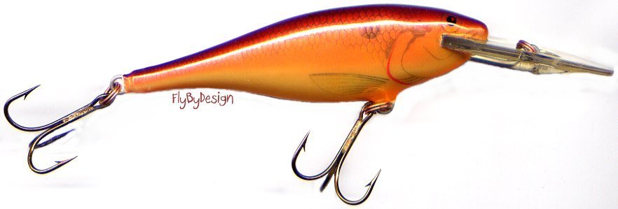 Rapala Crawdad SR08-CW Shad Rap 3-1/8" Balsa Lure