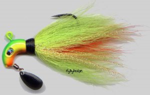 Fire Tiger 1/2 ounce Hyper Striper Fishing Jig