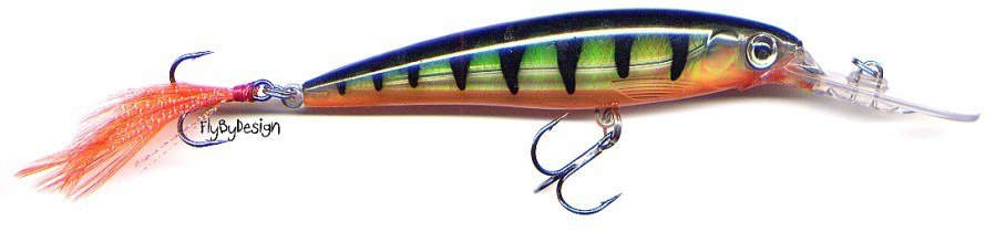 Rapala XRD10 Perch Deep Diving Extreme Action Slashbait