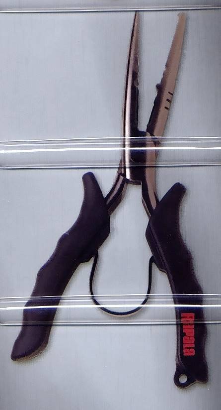 Rapala Stainless Steel 8-1/2" Pliers, Side Cutter, etc.