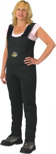 Women's Forest Green Stockingfoot Neoprene Chest Wader