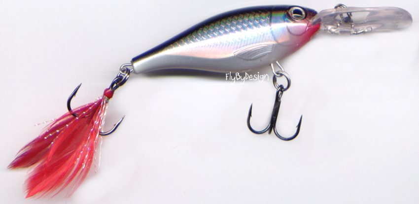 Rapala X-RAP XRS08 Extreme Silver Slashbait Lure