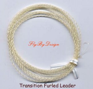 Wonderfurl Gold Fluorocarbon Furled Fly Fishing Leaders