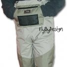 CADDIS Deluxe Green Breathable Bootfoot Chest Waders