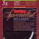 Berkley Specialist 5x - 2 Lb test 9' Tapered Leader